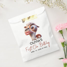 Llama Fiesta Funny Caricature 1:a födelsedagen