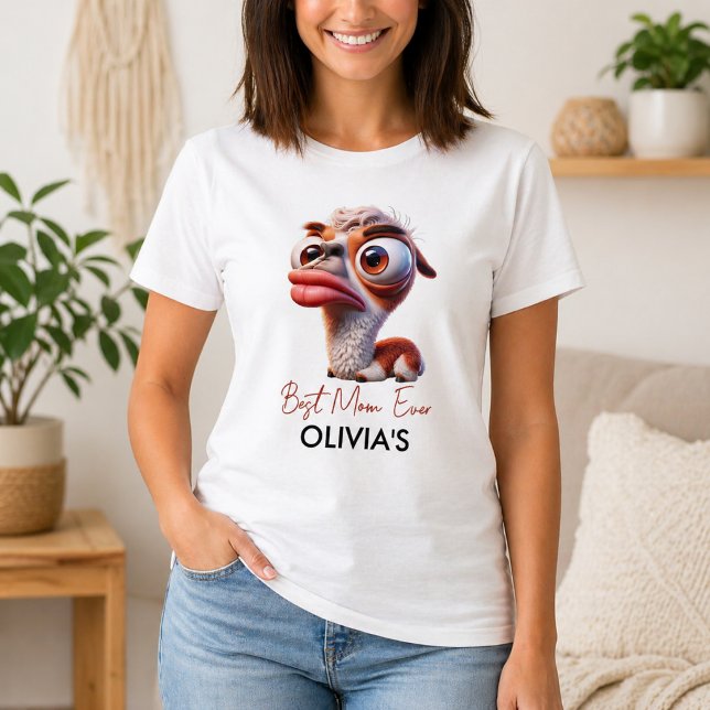 Llama Fiesta Rolig Karikatyr 1-årsdag T Shirt (Llama Fiesta Funny Caricature 1st Birthday T-Shirt)