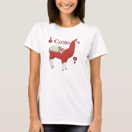 Llama för ¿ Como Se? Modeutslagsplatsen med Tee