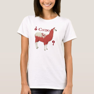 Llama för ¿ Como Se? Modeutslagsplatsen med Tee