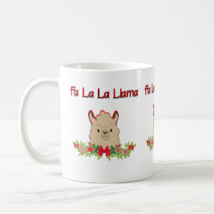 Llama för Fa-LaLa Kaffemugg