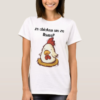 llama för ze för zehönaåt? t-shirt