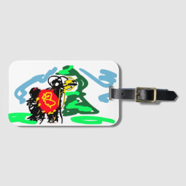 Llama  fun   bagagebricka