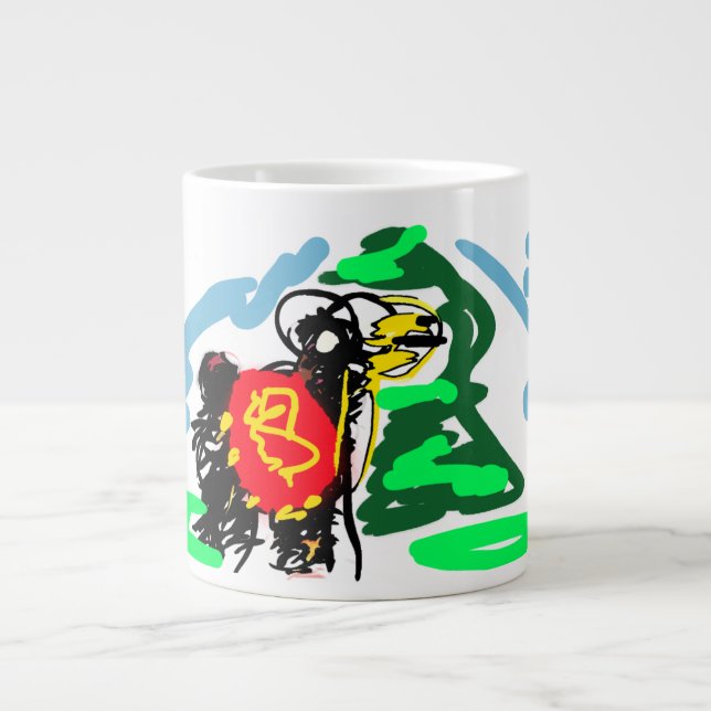 Llama  fun   jumbo mugg (Framsidan)