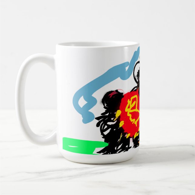 Llama  fun   kaffemugg (Vänster)