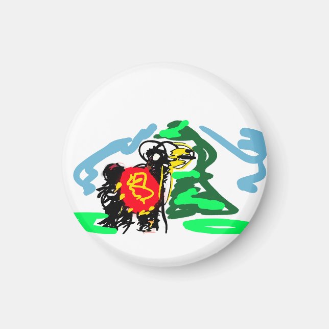 Llama  fun   magnet (Framsidan)