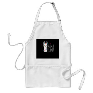 Llama Gift Mamma Llama Förkläde