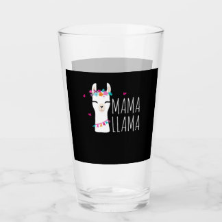 Llama Gift| Mamma Llama Glaskopp