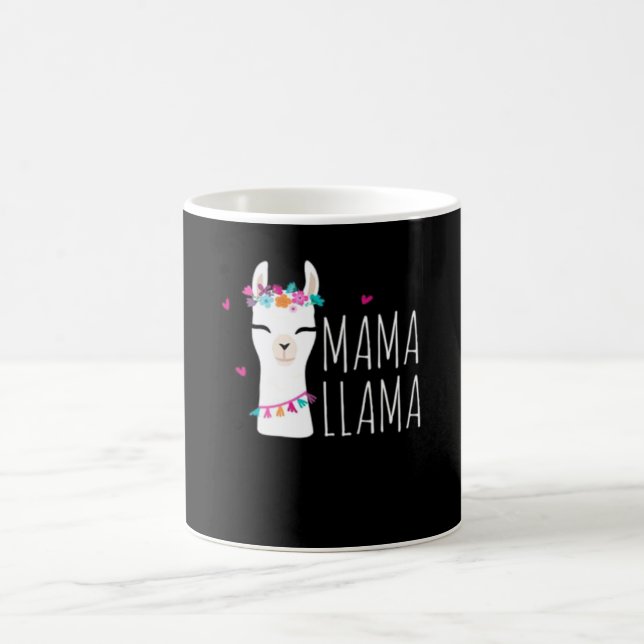 Llama Gift | Mamma Llama Kaffemugg (Center)