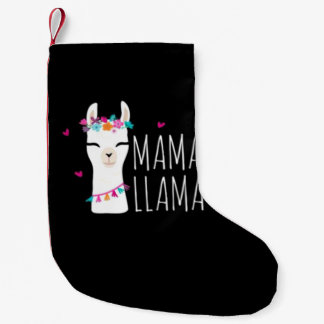 Llama Gift| Mamma Llama Liten Julstrumpa