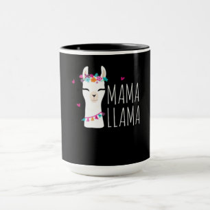 Llama Gift Mamma Llama Mugg