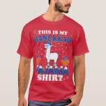 Llama Hanukkah Pajama Chanukah Menorah Funny Jewis T Shirt<br><div class="desc">Llama Hanukkah Pajama Chanukah Menorah Funny Jewish Helgdag .</div>