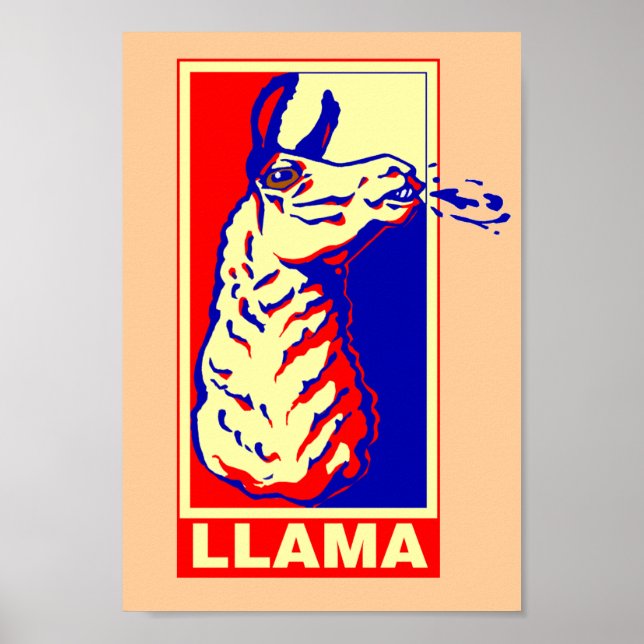 Llama Hope Poster (Framsidan)