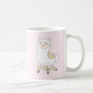 Llama i Leegwarmers Mugg