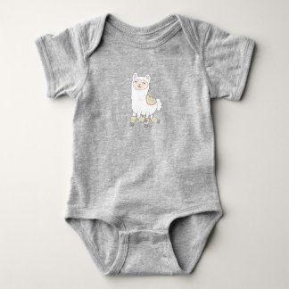 Llama i Legwarmers Baby-kostymer T Shirt