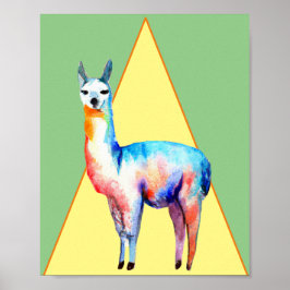 Llama i Spotlight Poster