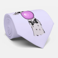 Llama Illustration Blowing a Rosa Bubble