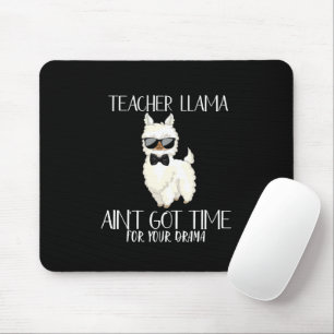 Llama - Ingen tid för Drama Funny Educator Musmatta