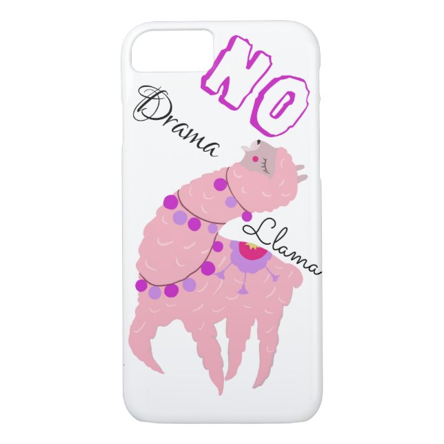 Llama inget drama Case-Mate iPhone skal (Baksida)