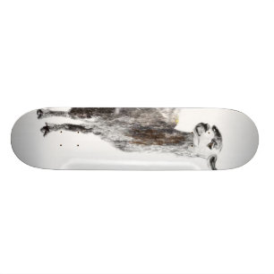 Llama inte dina mammor old school skateboard bräda 21,6 cm
