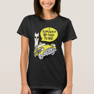 Llama jag överlevde min resa till New York City T Shirt