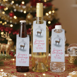 Llama jul Bauble Helgdag Flaska Hanger Märkre