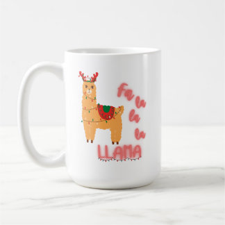 Llama jul Mugg