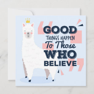 Llama Julkort