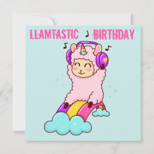 Llama Julkort