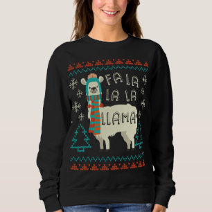 Llama Julsötare Stil Alpaca Älskare G T Shirt