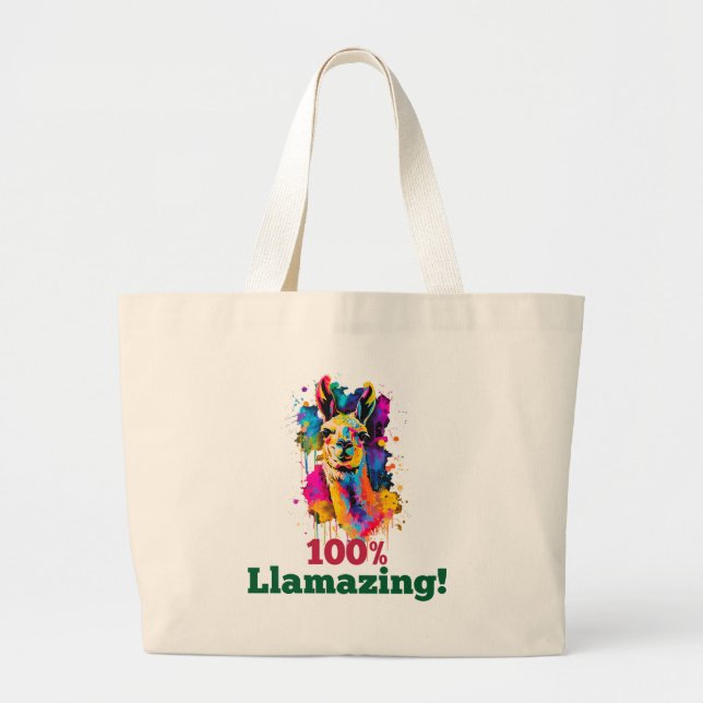 Llama Jumbo Tygkasse (Framsidan)