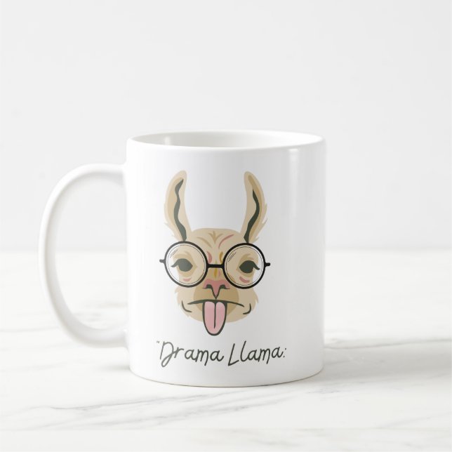 llama kaffemugg (Vänster)