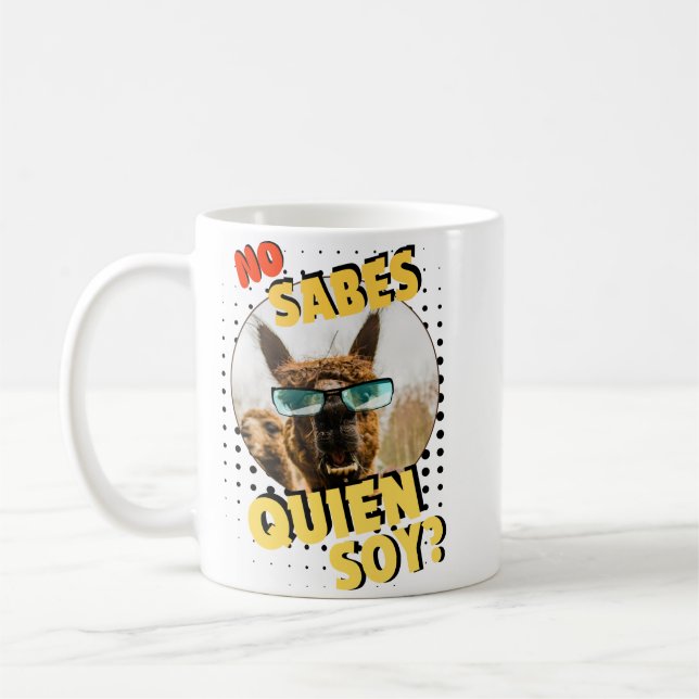 llama kaffemugg (Vänster)