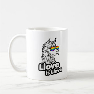 Llama: Kärlek är Kärlek Kaffemugg