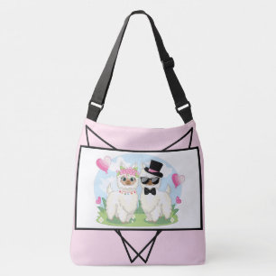 Llama Kärlek Cute Llama par tote Bag Axelväska