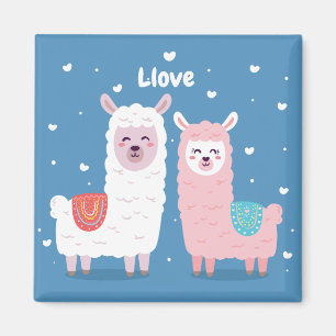 Llama Kärlek Magnet