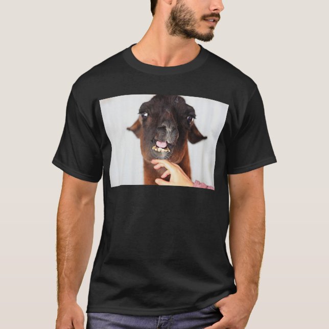 Llama Kärlek T Shirt (Framsida)