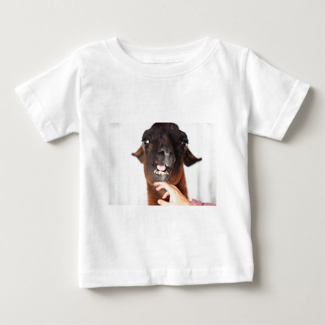Llama Kärlek Tee Shirt (Framsida)
