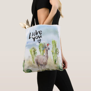 Llama Kärlek You Tygkasse