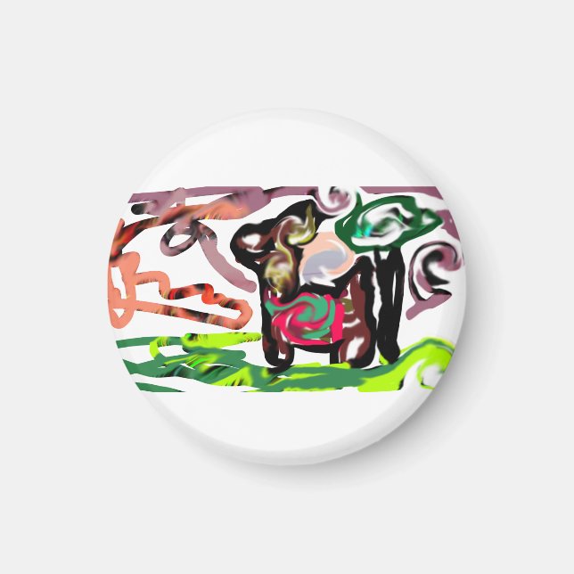 Llama Lazy Magnet (Framsidan)