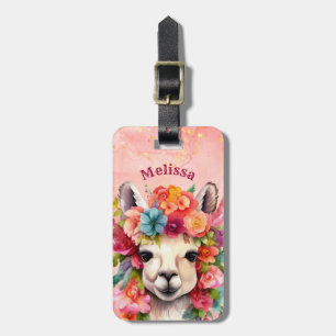 Llama Luggage Tags Bagagebricka
