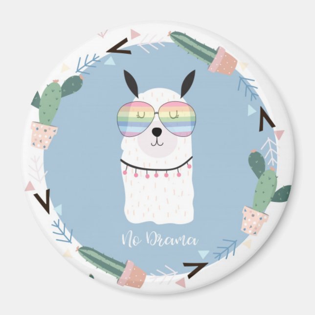 Llama Magnet (Framsidan)