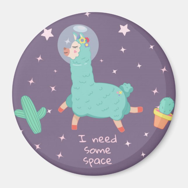 Llama Magnet (Framsidan)