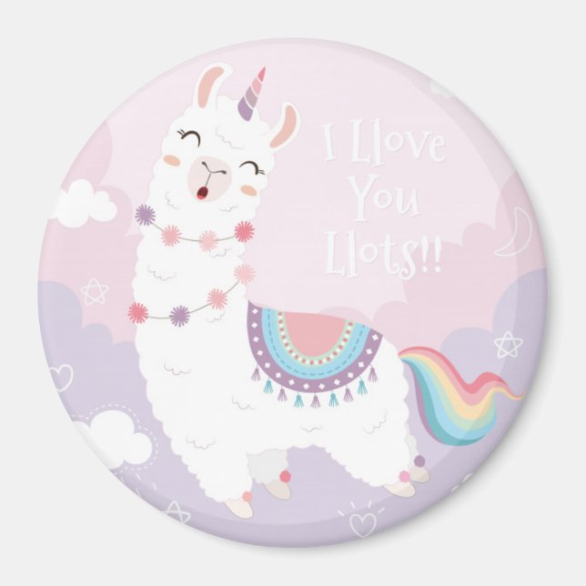Llama Magnet (Framsidan)