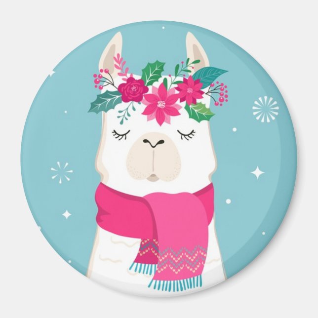 Llama Magnet (Framsidan)