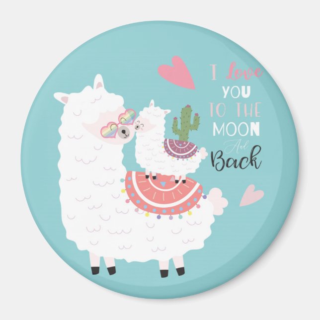 Llama Magnet (Framsidan)