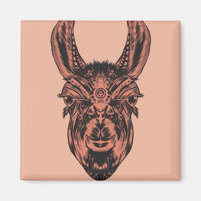 Llama Magnet (Framsidan)
