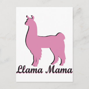 Llama Mamma Vykort