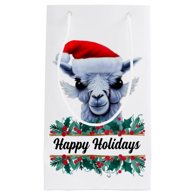 Llama med Santa Hat (Framsidan)