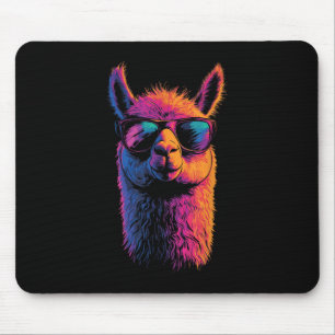Llama med svunglar som är färgstarka, inga Drama-d Musmatta